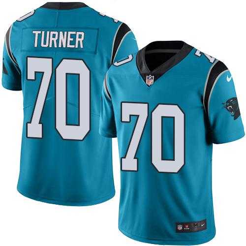 Nike Carolina Panthers #70 Trai Turner Blue Alternate NFL Vapor Untouchable Limited Jersey,We sell and wholesale Nike Carolina Panthers #70 Trai Turner Blue Alternate NFL Vapor Untouchable Limited Jersey on line form chian!